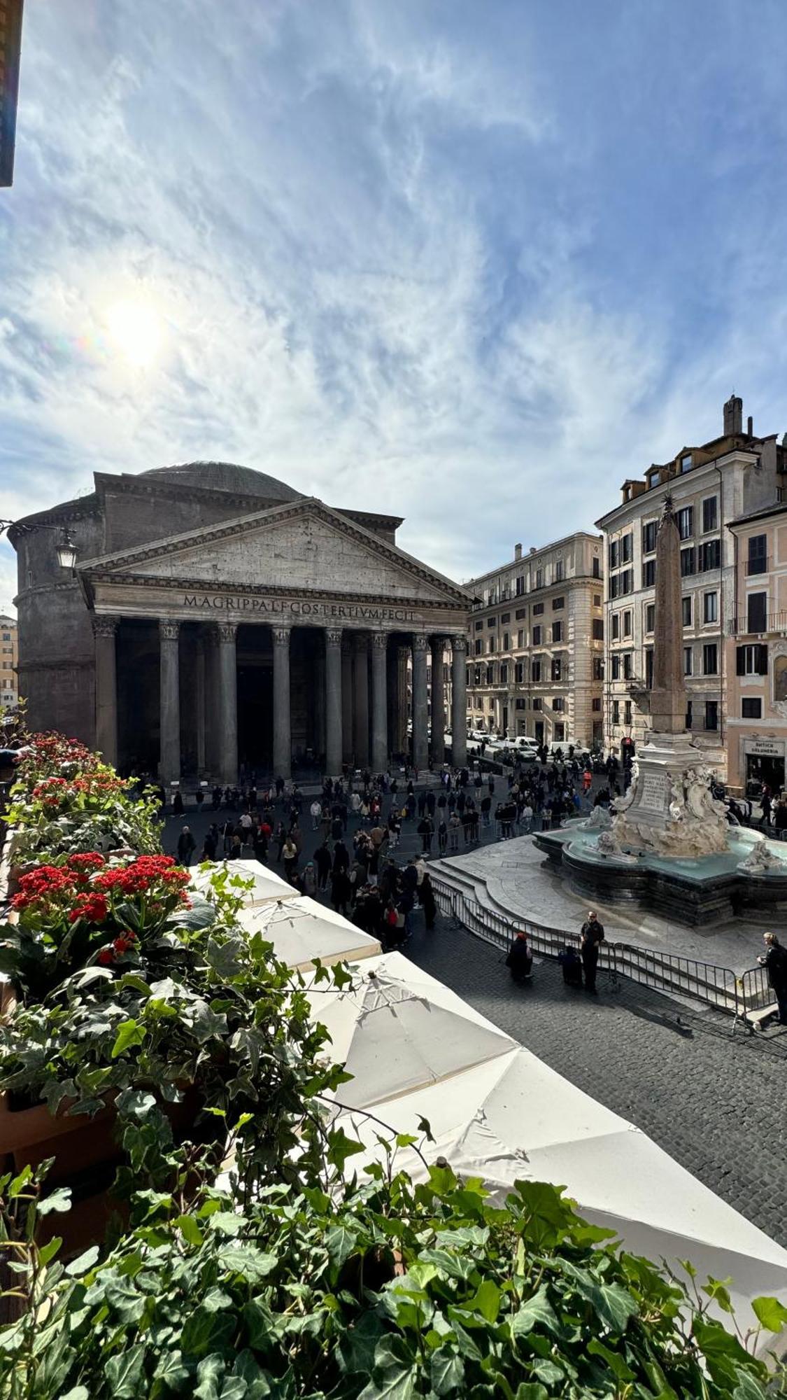 Pantheon Balcony Morgana Suite Rom Exterior foto