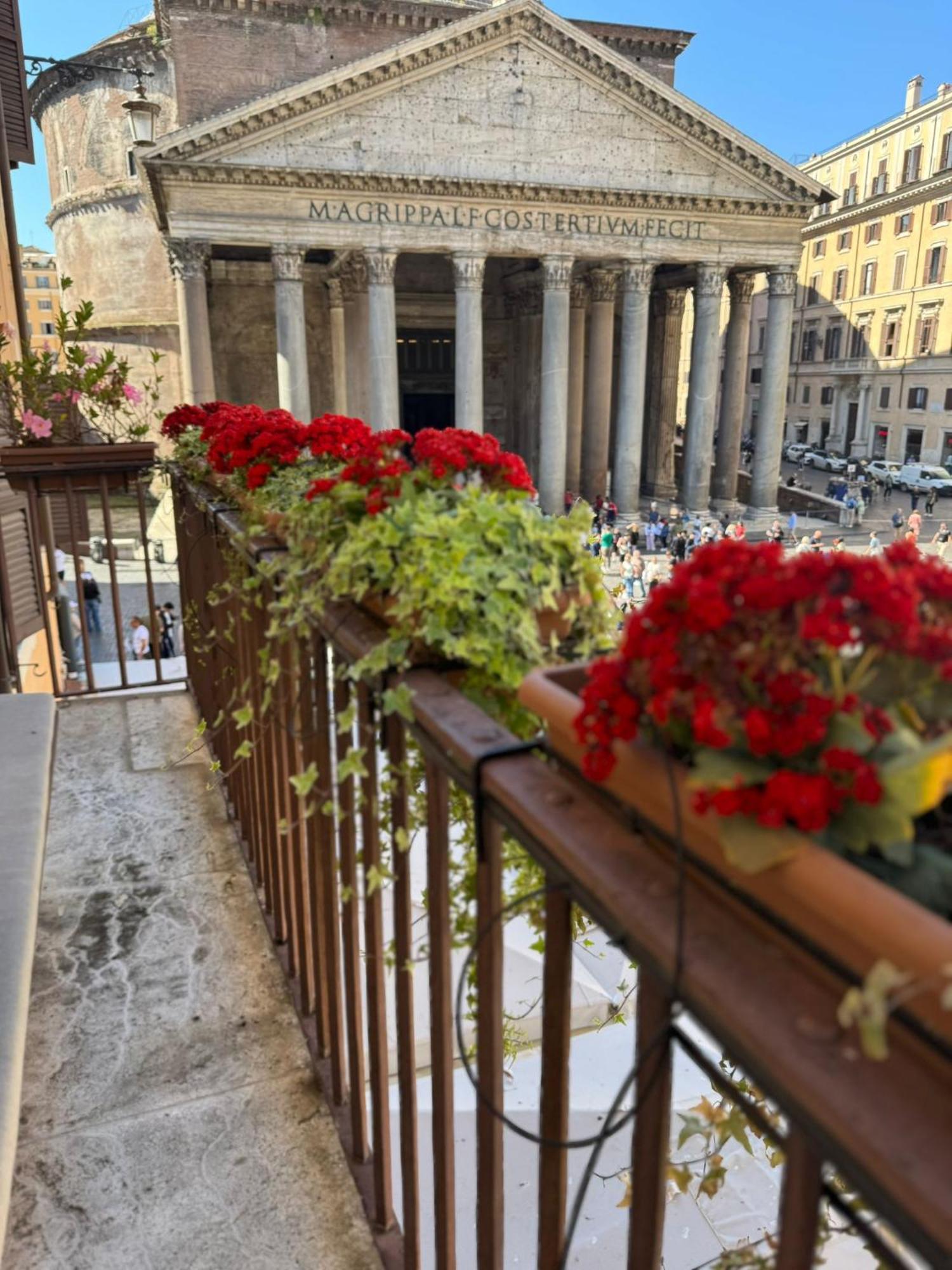Pantheon Balcony Morgana Suite Rom Exterior foto
